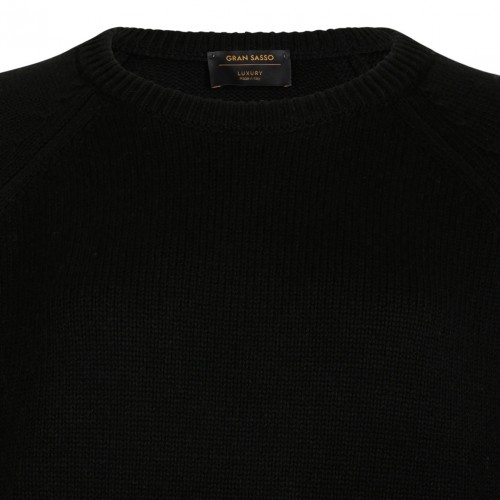Black Wool Sweater