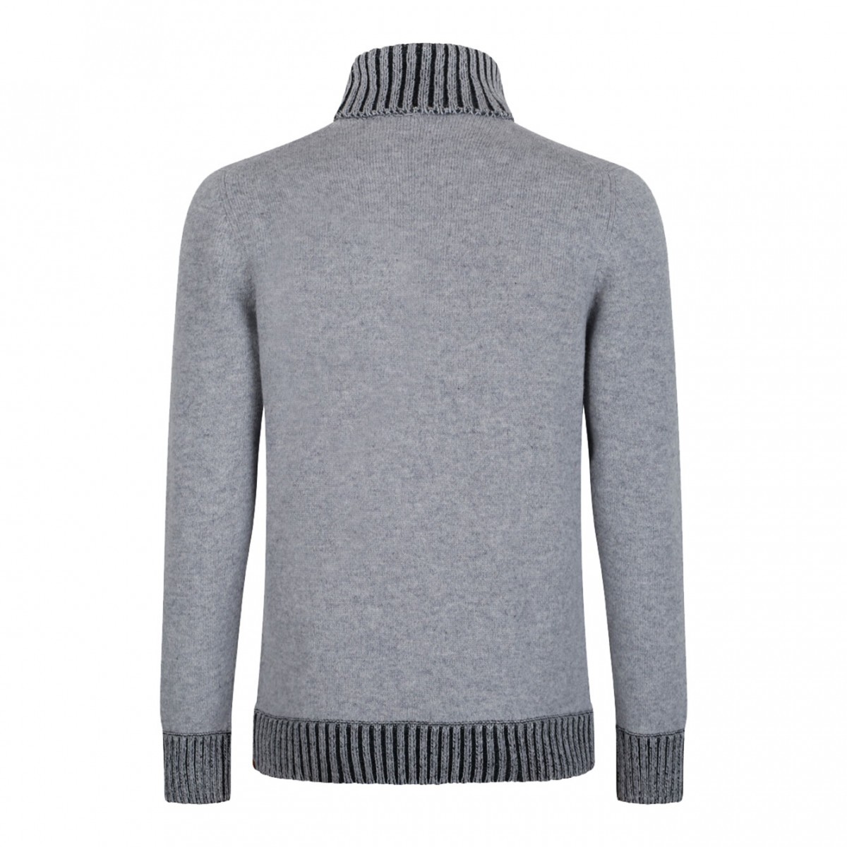Light Grey High Neck Sweater