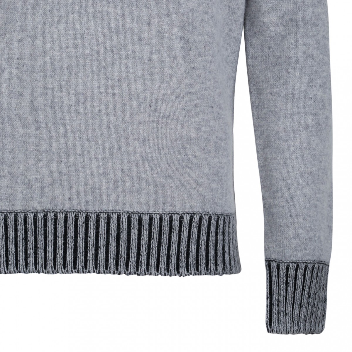 Light Grey High Neck Sweater