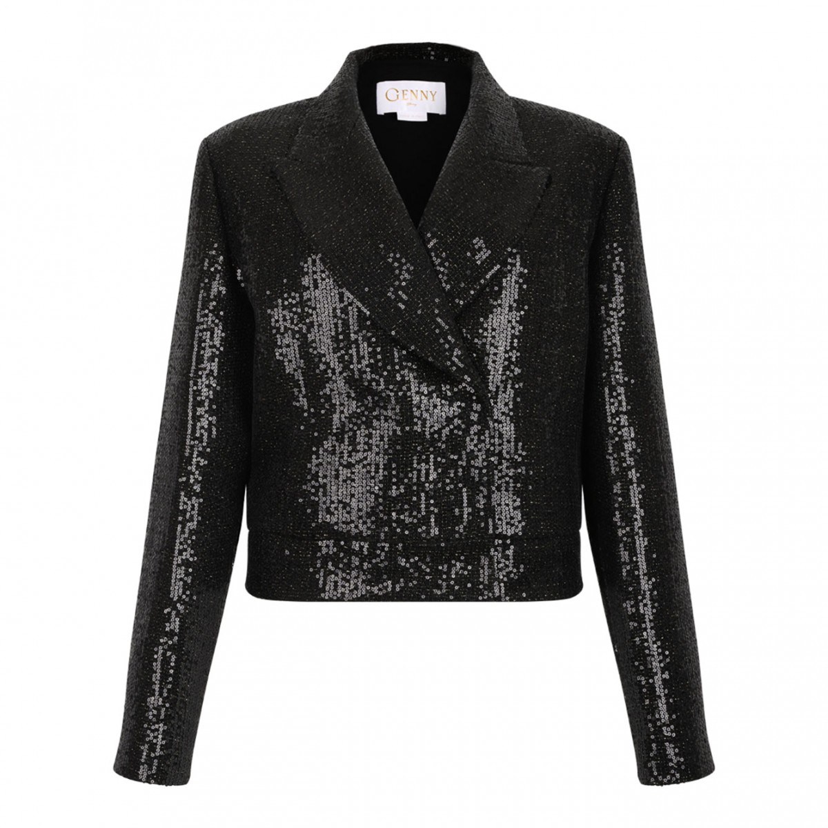 Black Sequinned Blazer