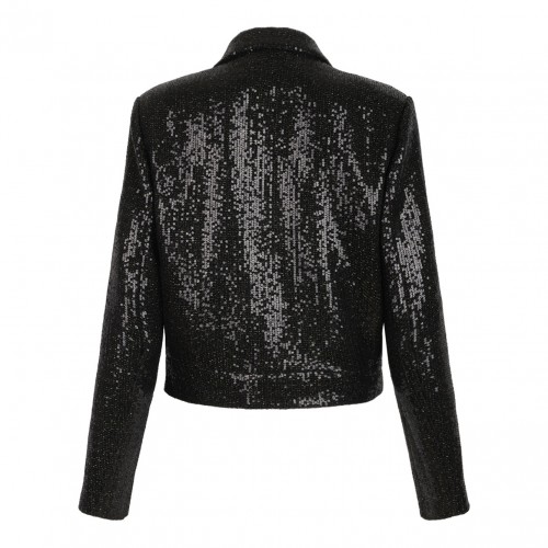 Black Sequinned Blazer
