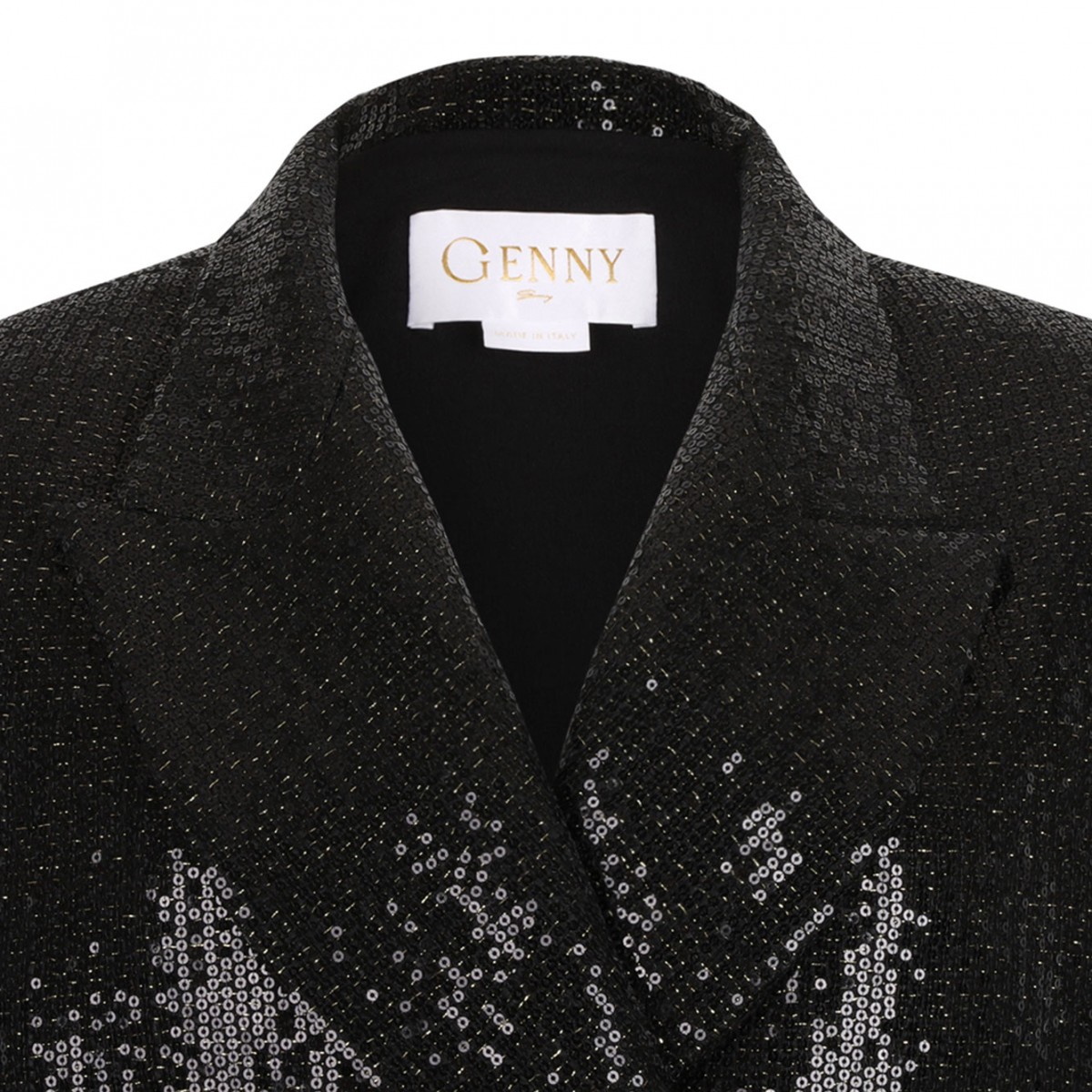 Black Sequinned Blazer