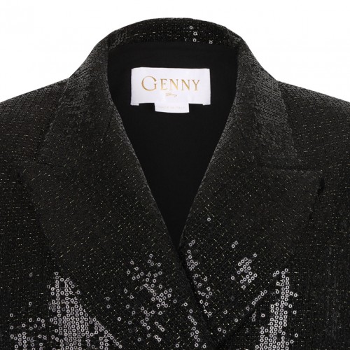 Black Sequinned Blazer
