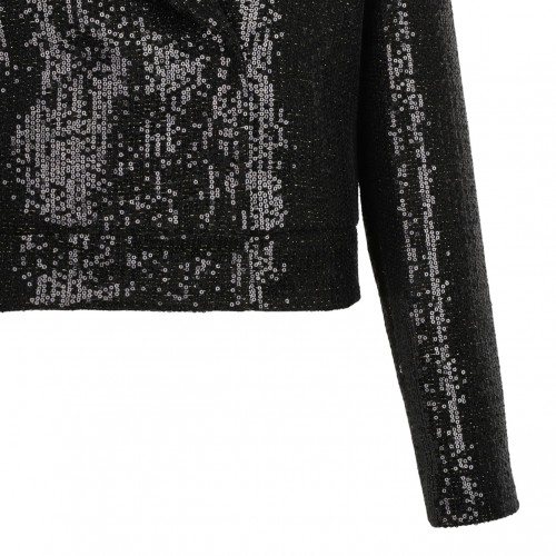 Black Sequinned Blazer