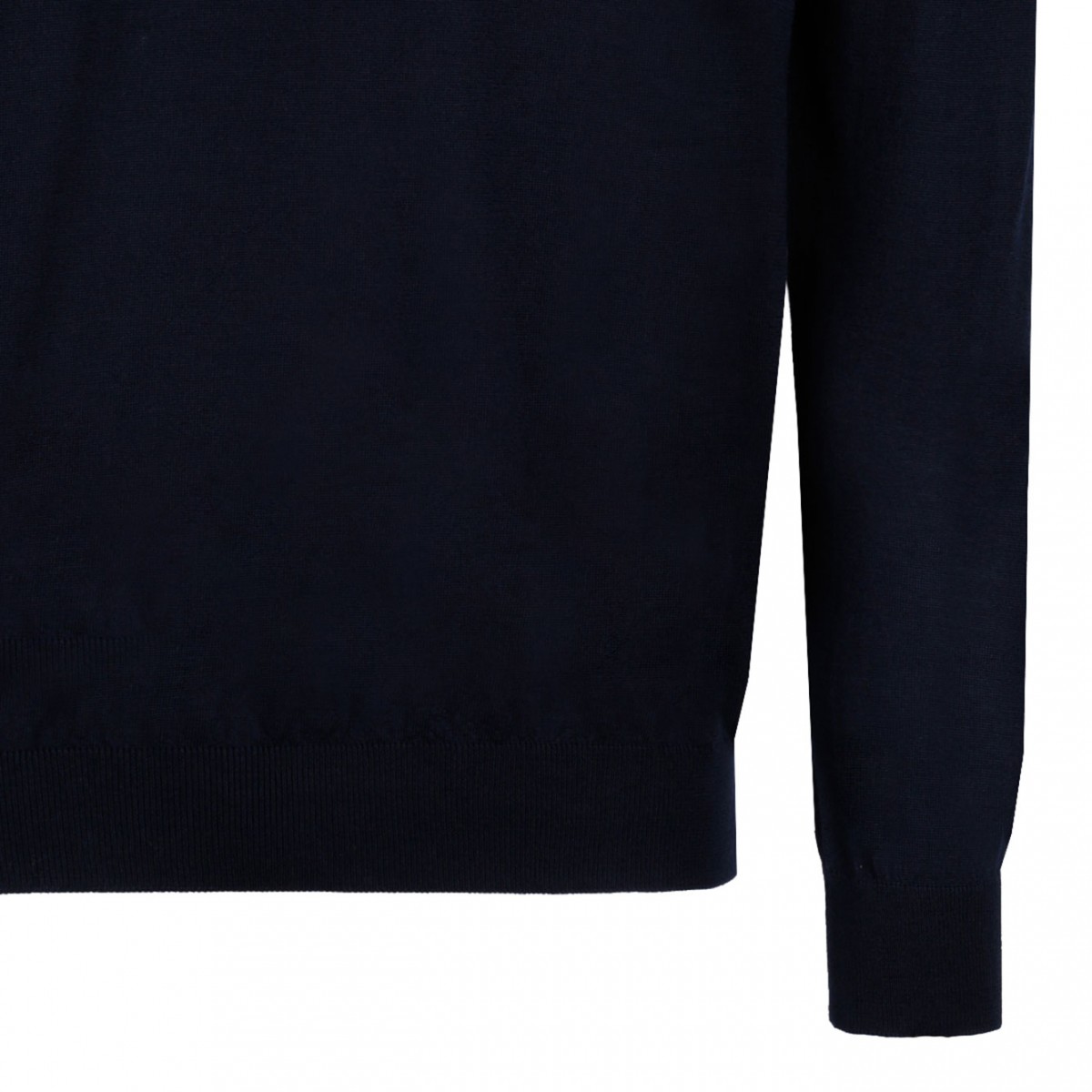 Black High Neck Knitwear Sweater