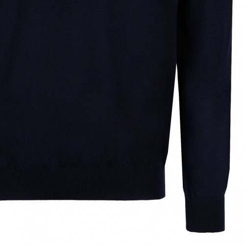 Black High Neck Knitwear Sweater