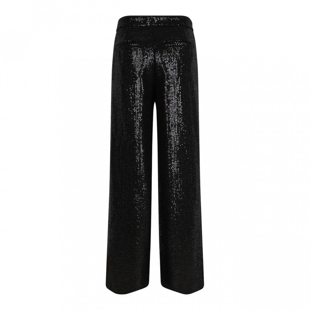 Black Sequinned Trousers
