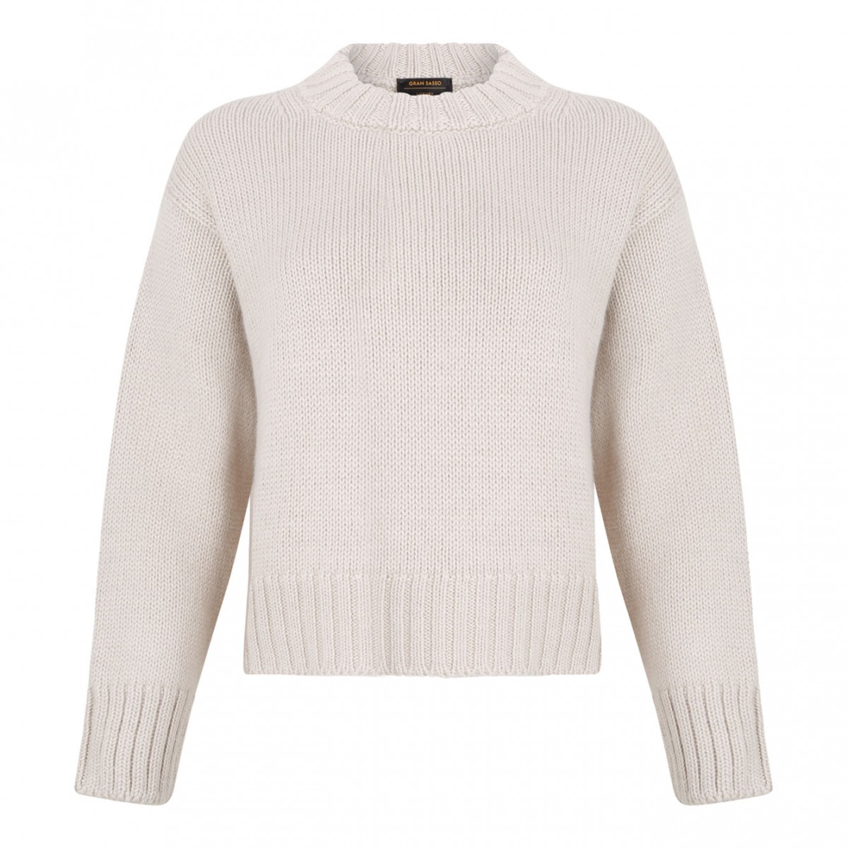 Ivory Wool Blend Sweater