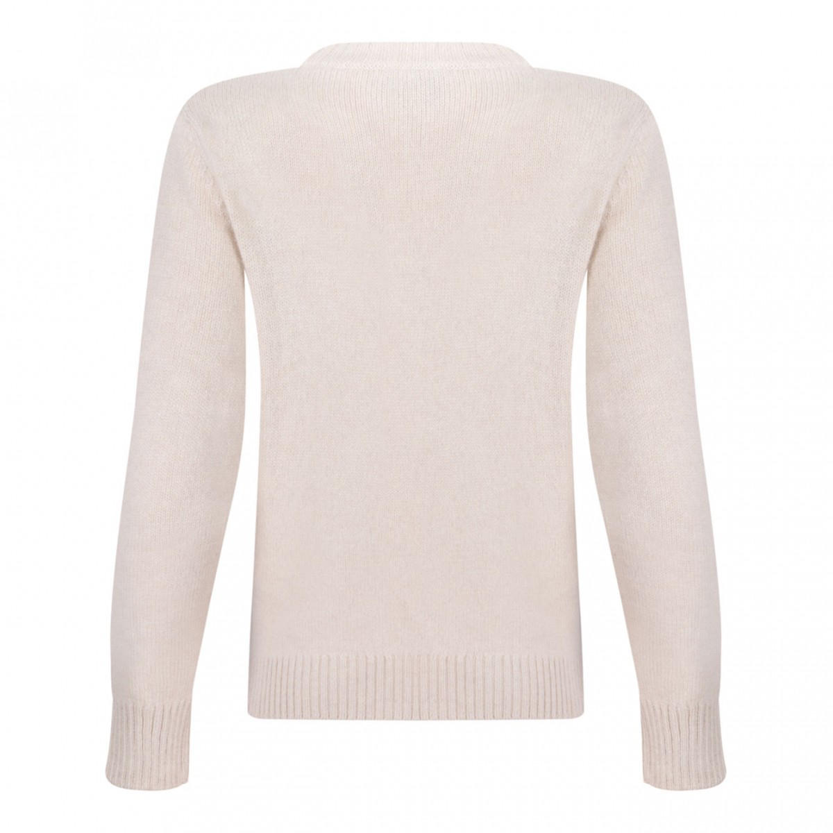 Ivory White Knitwear Sweater