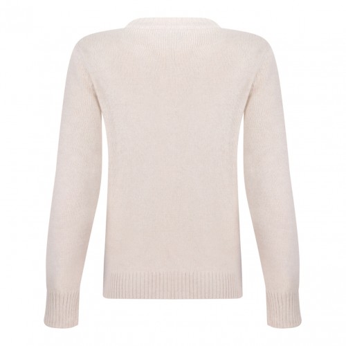 Ivory White Knitwear Sweater
