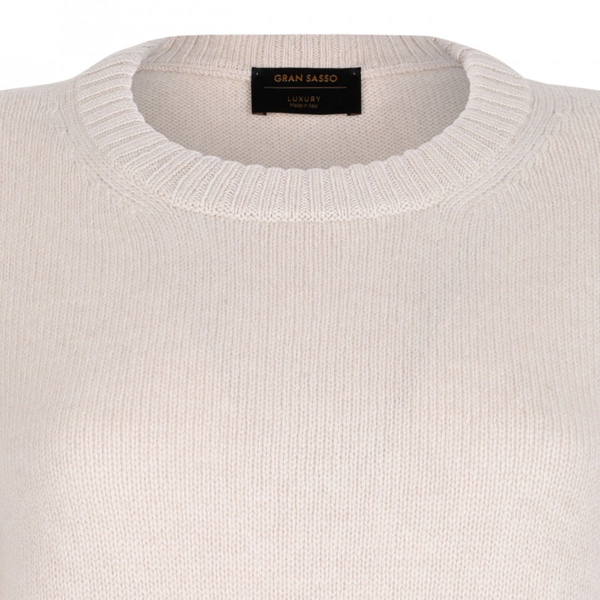 Ivory White Knitwear Sweater