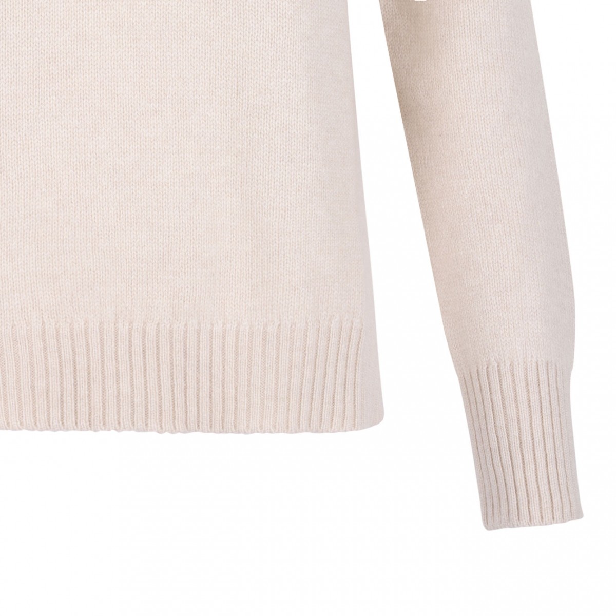 Ivory White Knitwear Sweater