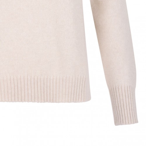 Ivory White Knitwear Sweater