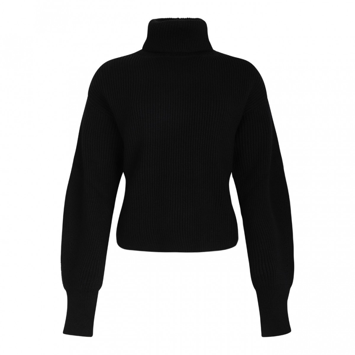 Black High Neck Sweater
