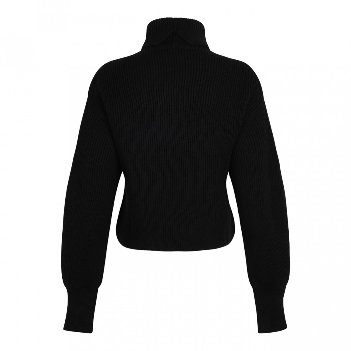 Black High Neck Sweater