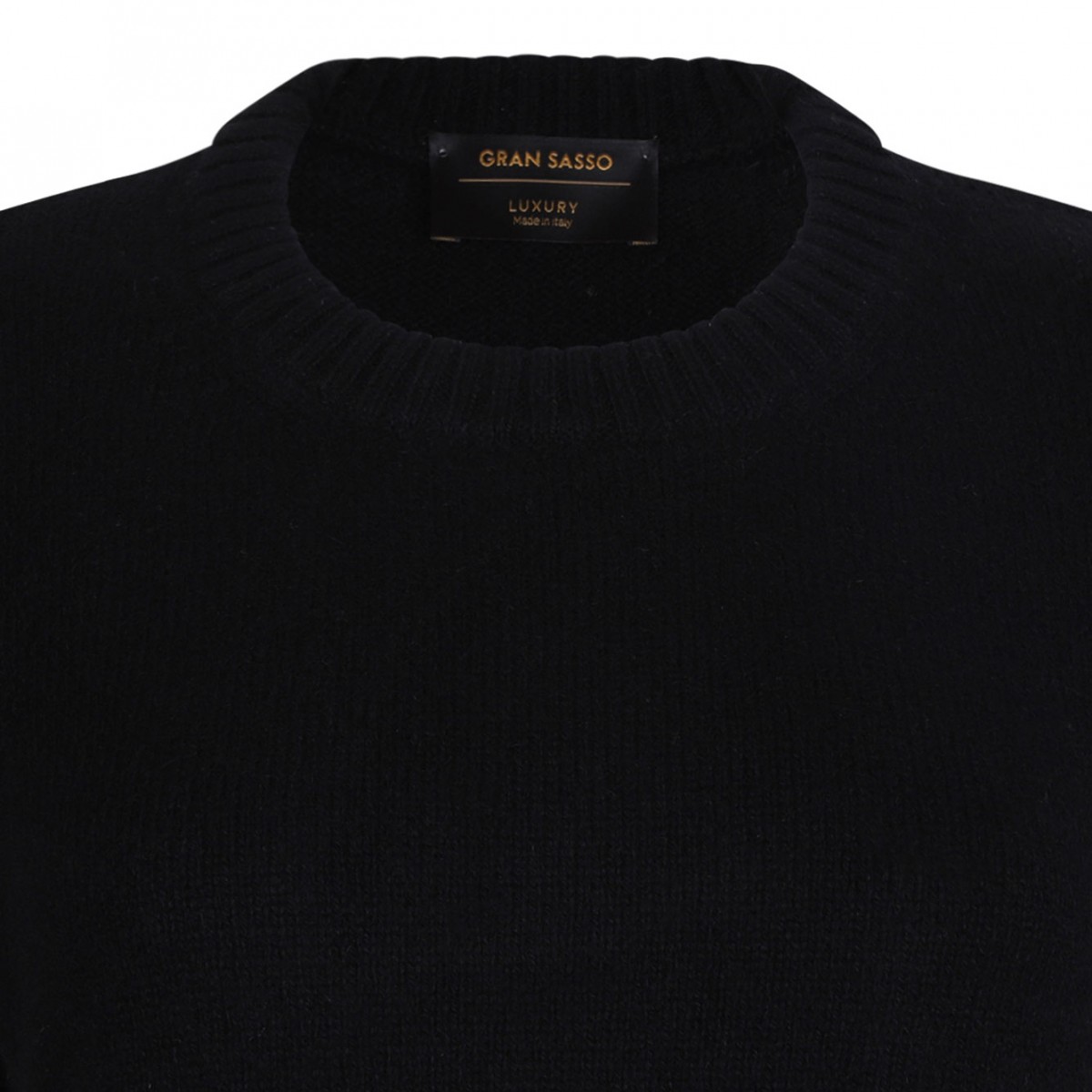 Black Knitwear Sweater