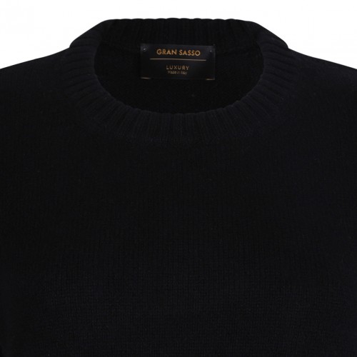 Black Knitwear Sweater