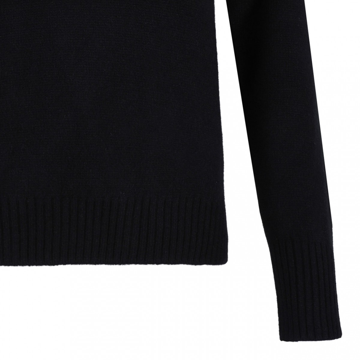 Black Knitwear Sweater