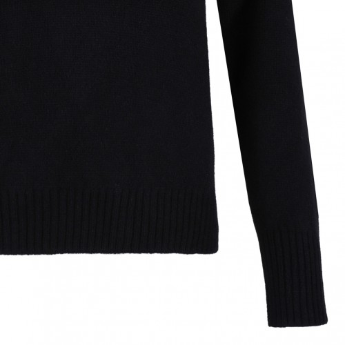 Black Knitwear Sweater