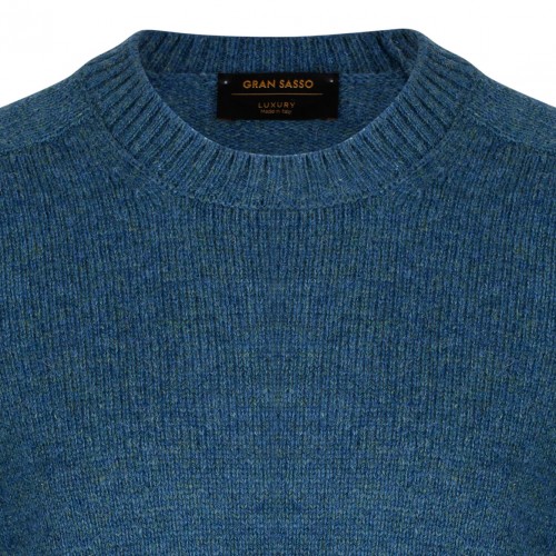 Blue Wool Sweater