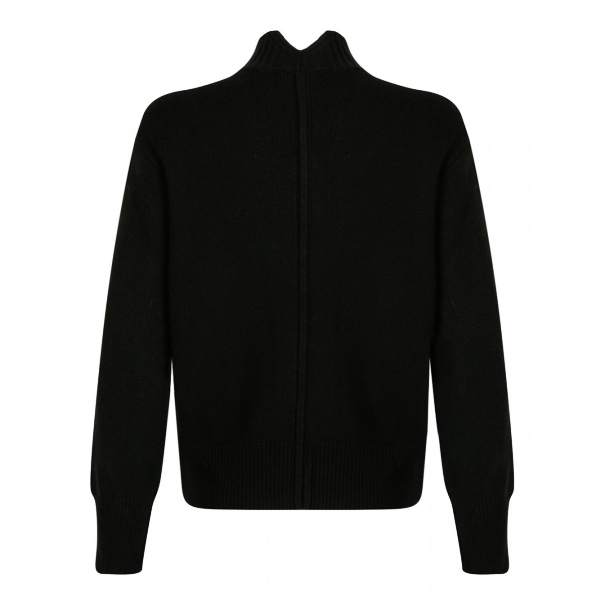 Black High Neck Sweater