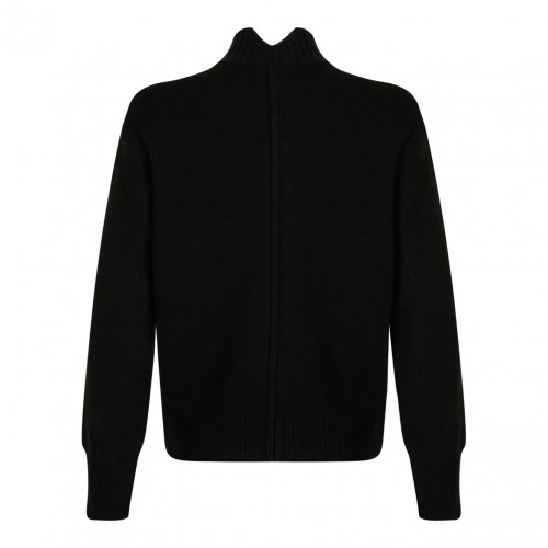 Black High Neck Sweater