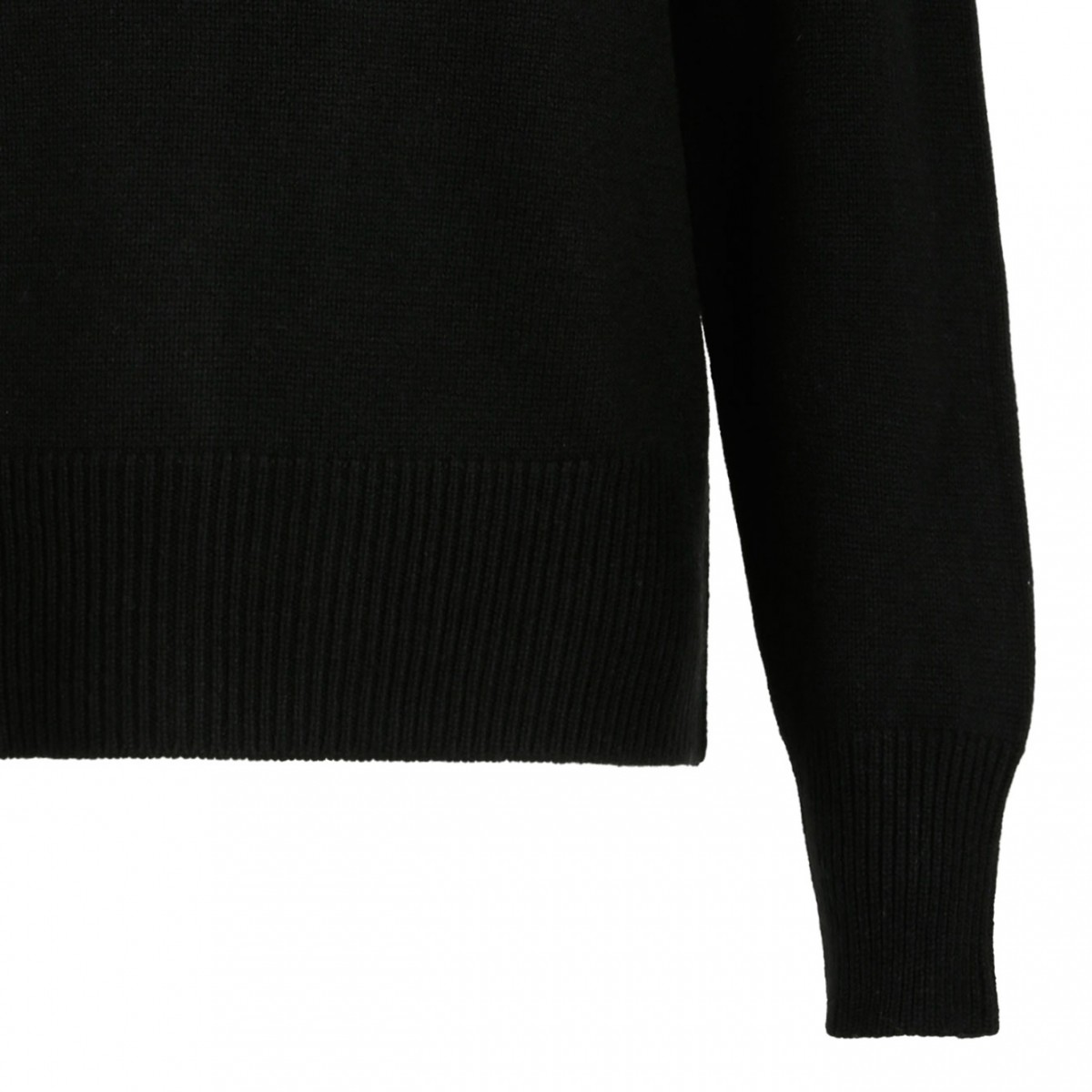 Black High Neck Sweater