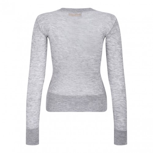Light Grey Fine Knit Top 2