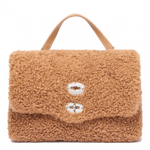 Brown Teddy Small Postina Bag