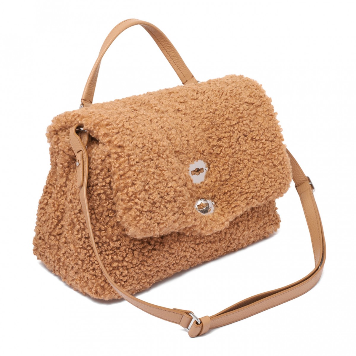 Brown Teddy Small Postina Bag