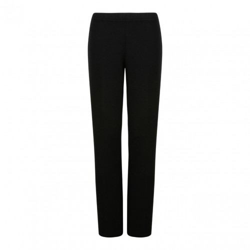 Black Straight Leg Trousers