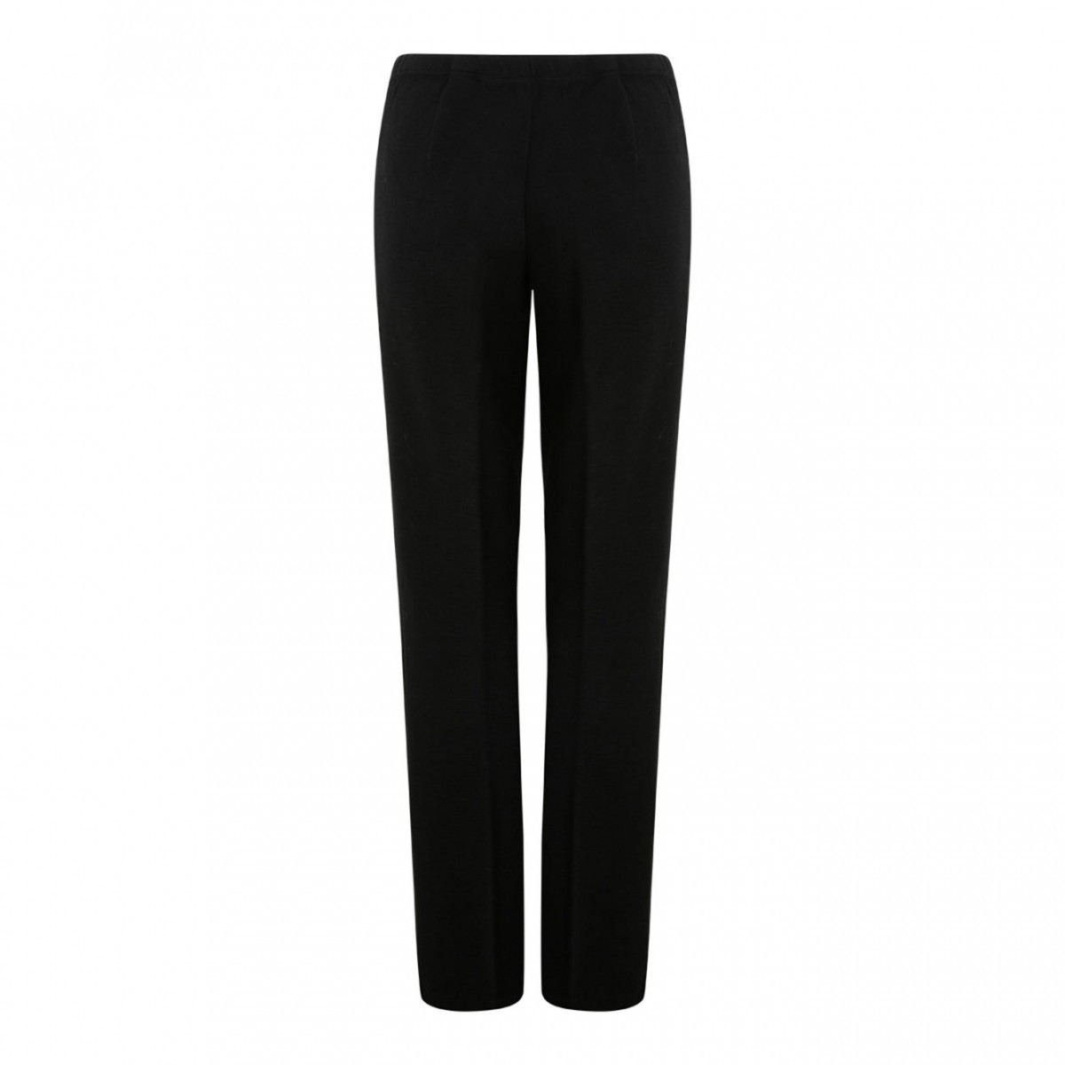 Black Straight Leg Trousers