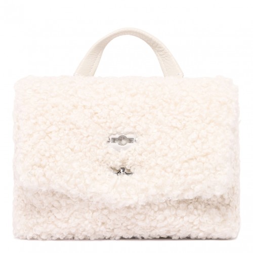 White Merinos Teddy Baby Postina Bag
