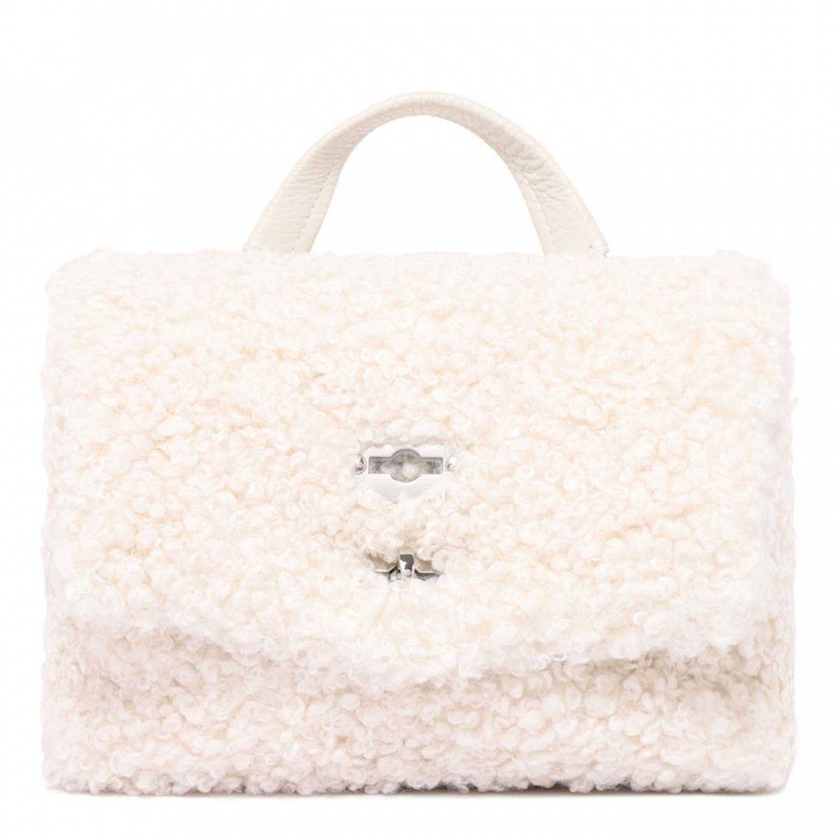 White Merinos Teddy Baby Postina Bag