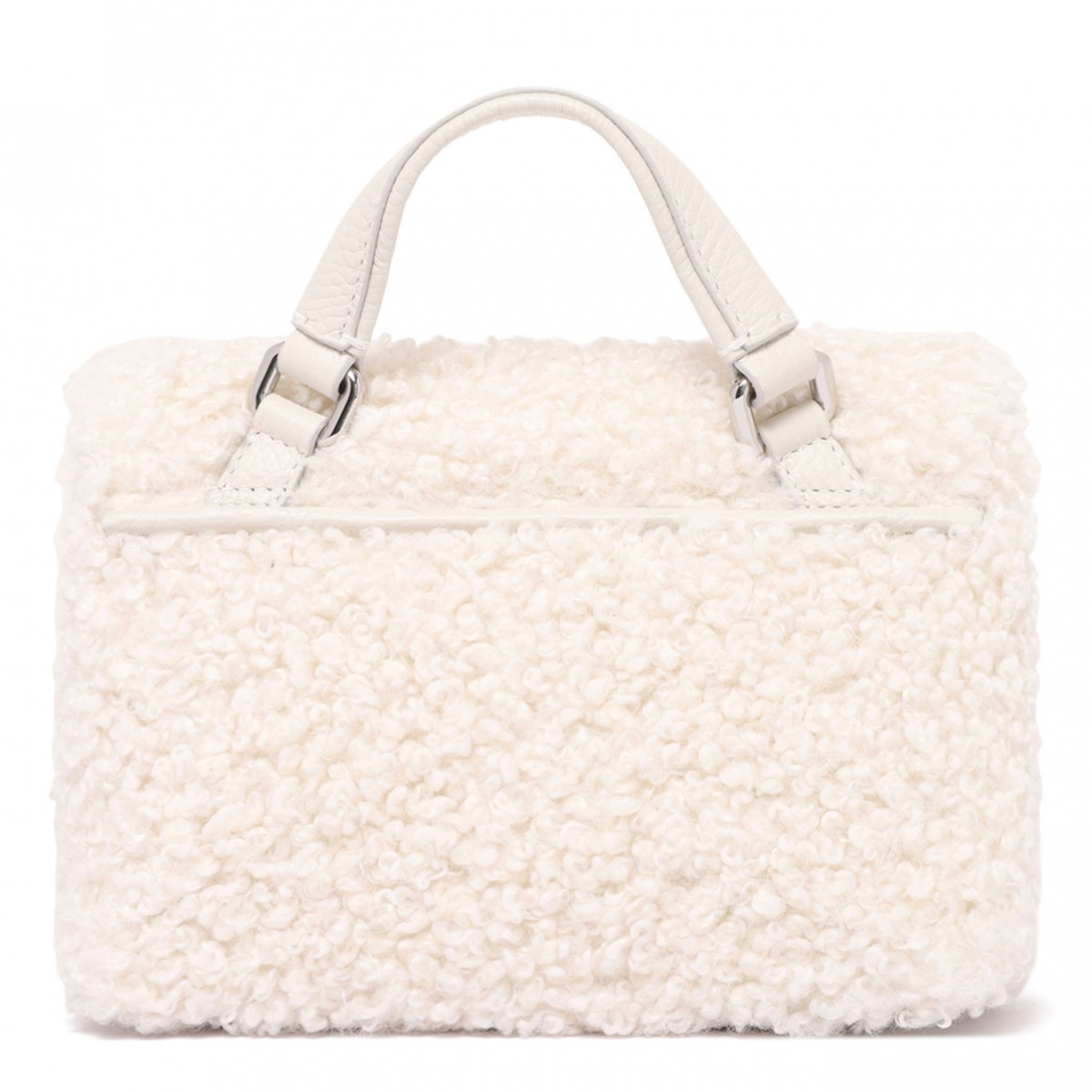White Merinos Teddy Baby Postina Bag