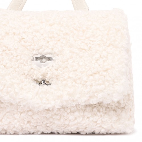 White Merinos Teddy Baby Postina Bag