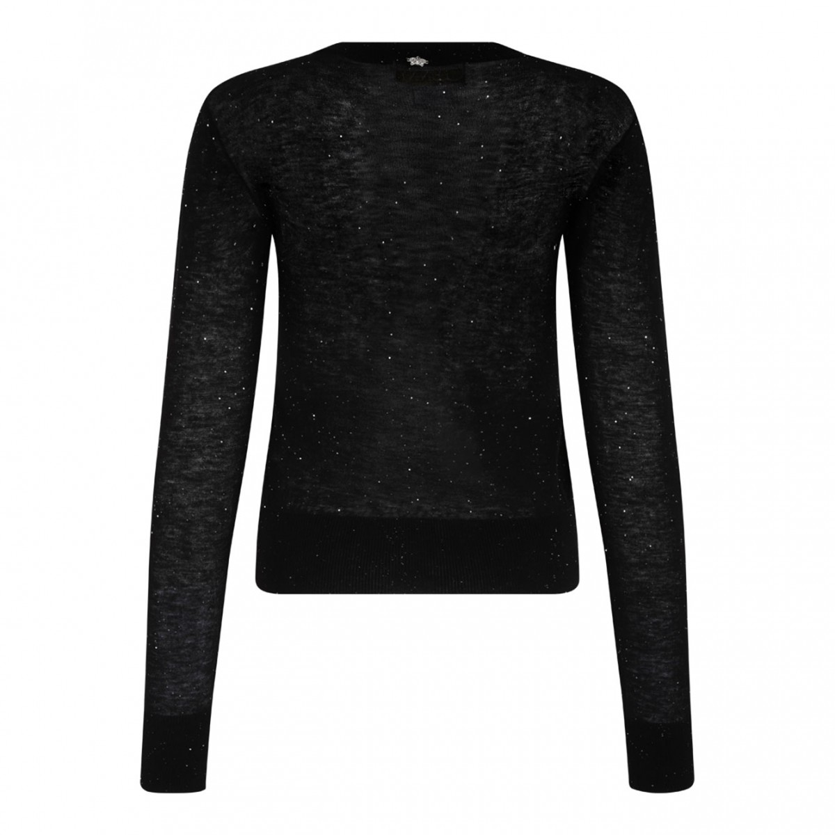 Black Fine Knit Top