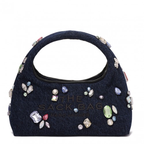 The Gem Denim Mini Sack Bag