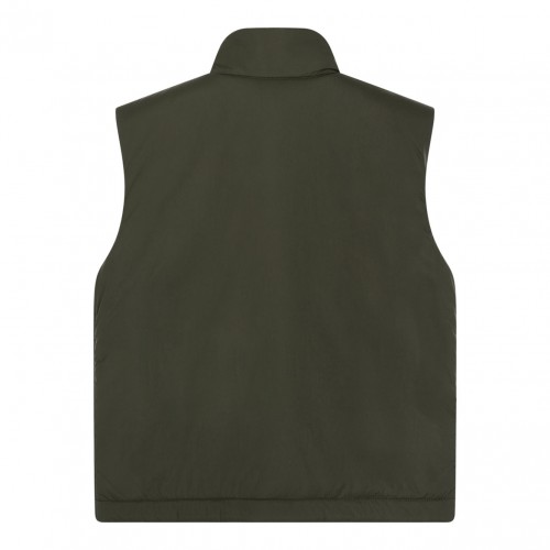 Military Green Compass Badge Gilet 2