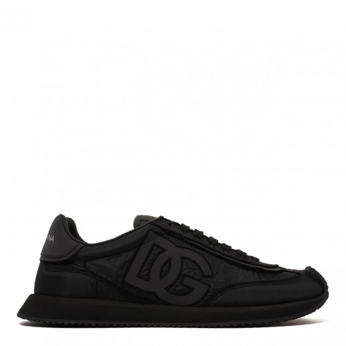 Black DG Cushion Fabric Sneakers