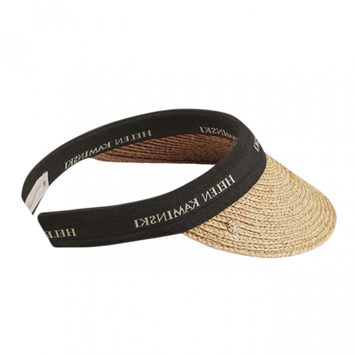 Natural and Black Bianca 8 Logo Visor