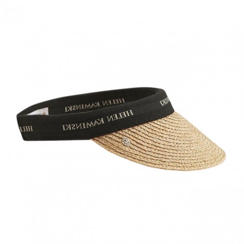 Natural and Black Bianca 8 Logo Visor