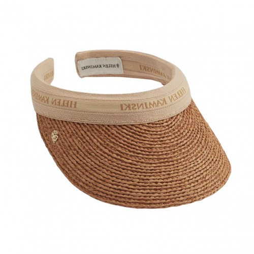 Nougat and Natural Bianca 8 Logo Visor