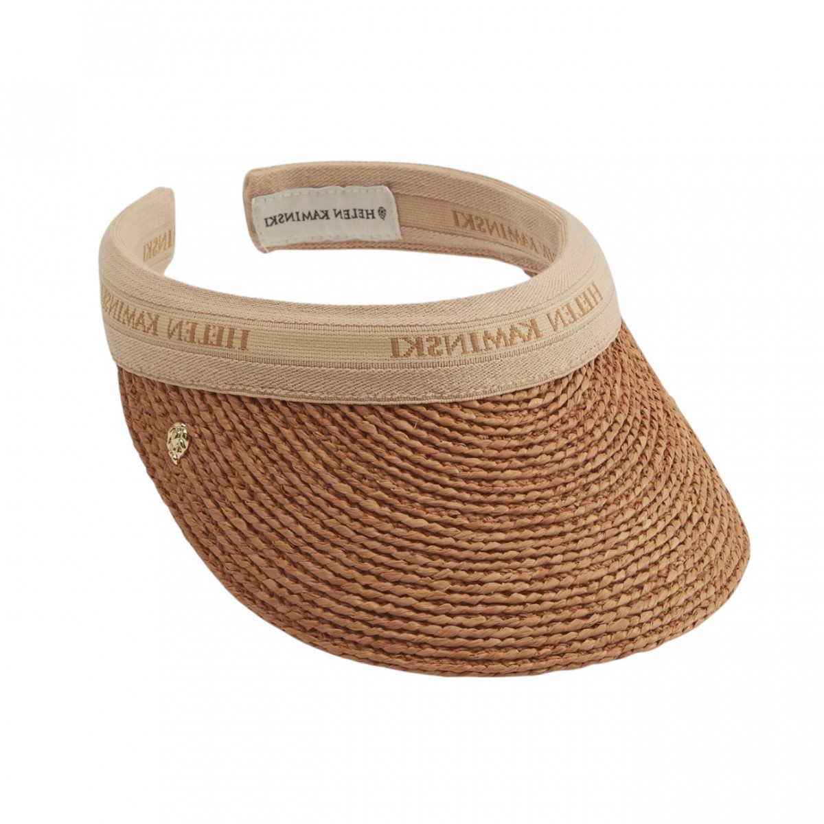 Nougat and Natural Bianca 8 Logo Visor