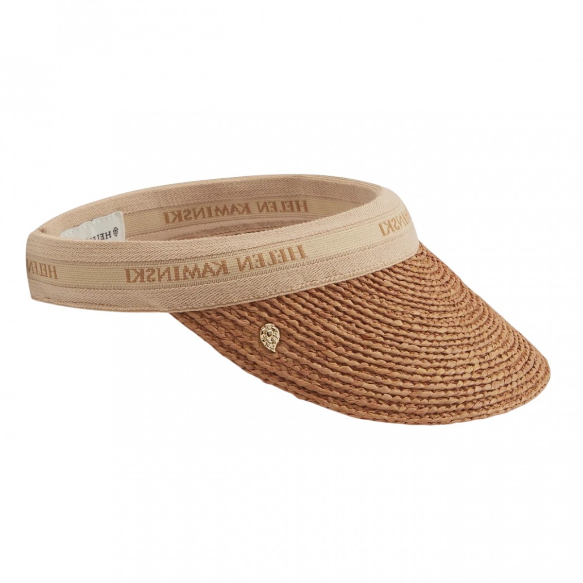 Nougat and Natural Bianca 8 Logo Visor