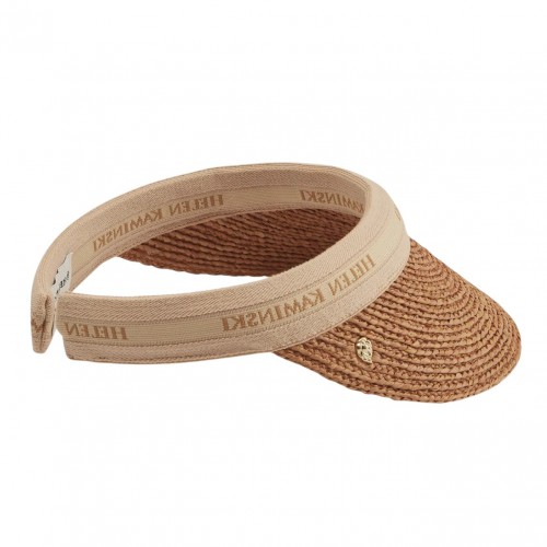 Nougat and Natural Bianca 8 Logo Visor