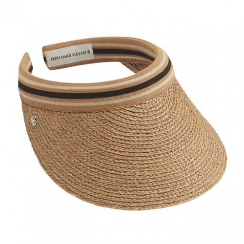 Natural and Black Bianca Logo Visor