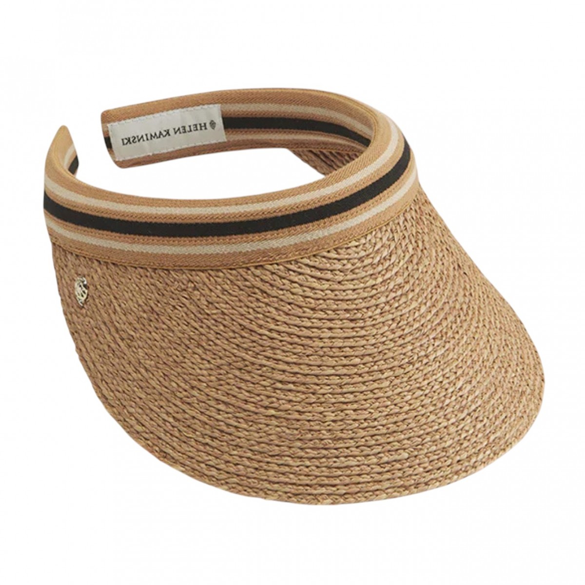 Natural and Black Bianca Logo Visor