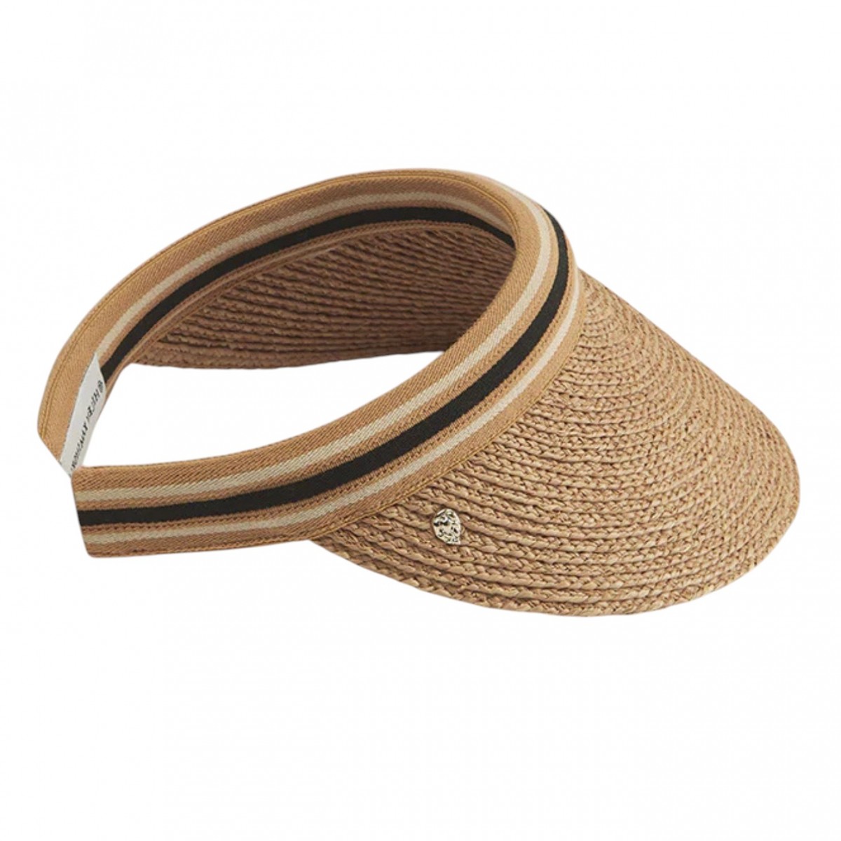 Natural and Black Bianca Logo Visor