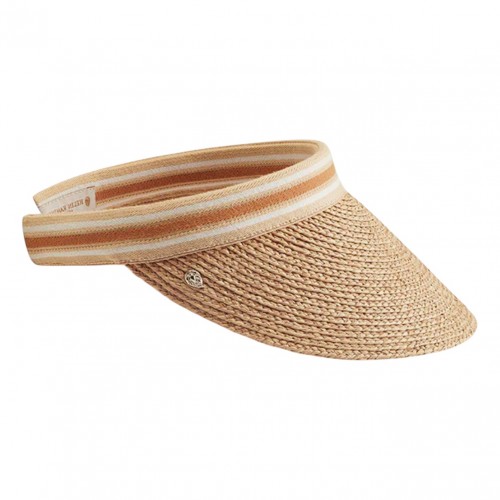 Natural Nougat Stripe Kirsten Visor 2